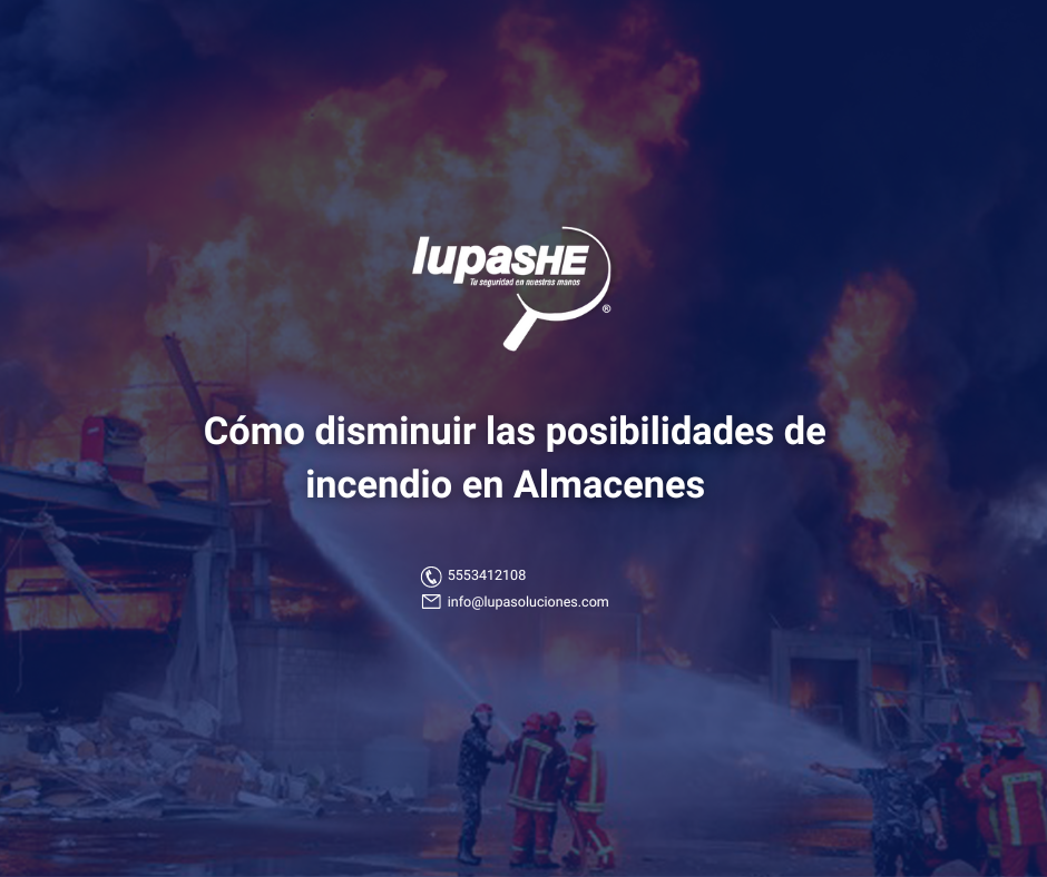 ¿Qué hacer en caso de incendio en un almacén? Prevención de riesgos